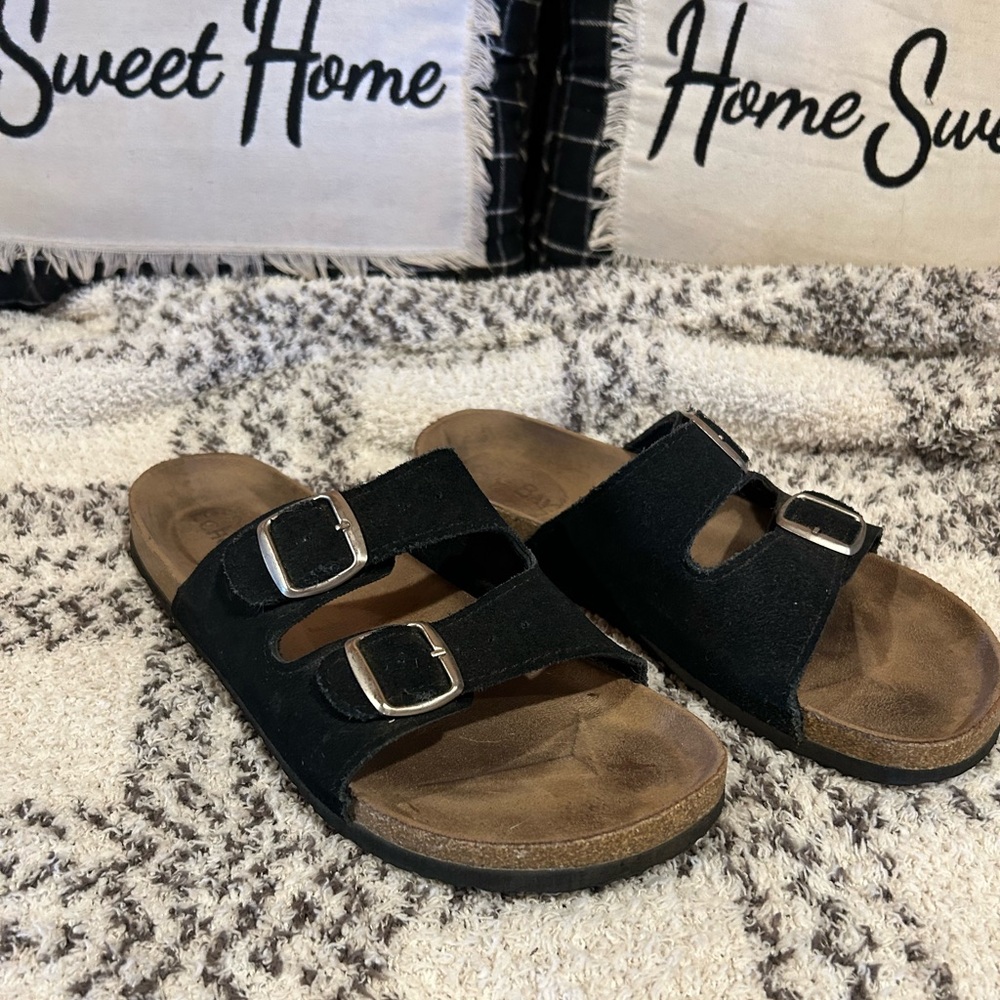 women’s sandals black